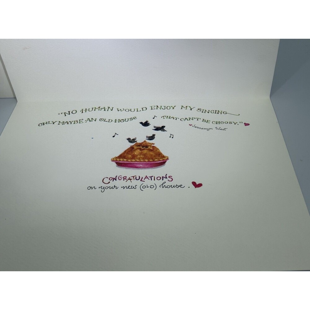 Vintage Susan Branch "Cozy Home" New House Greeting Card w/Envelope 2000 USA - Picture 7 of 13